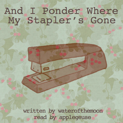 and I ponder where my stapler’s gone coverart